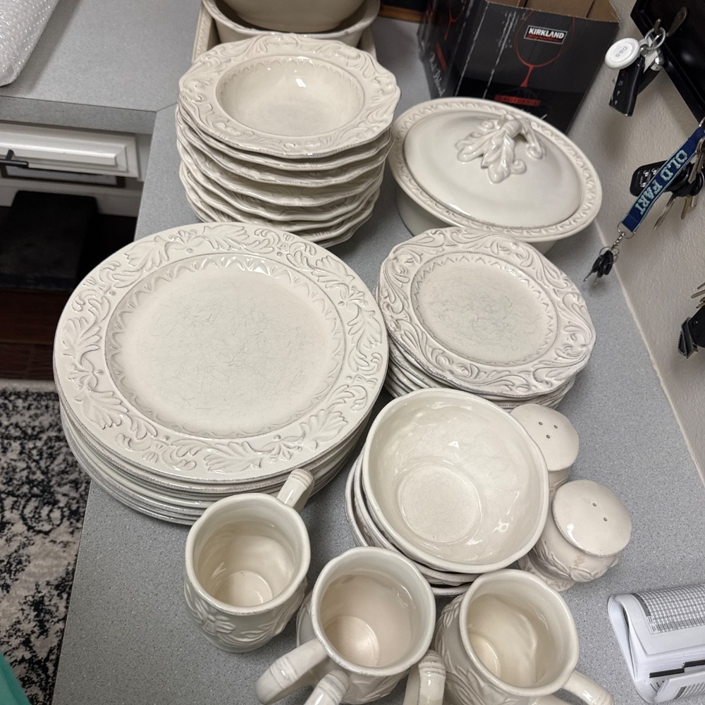 Stoneware Salad Plates 1 - Certified International Design by Pamela Gladding